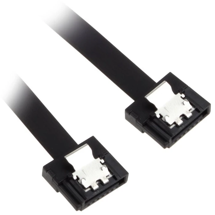 Akasa Proslim SATA 3 Kabelis 50cm gerade – juodas