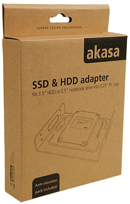Akasa SSD/HDD Adapteris AK-HDA-01 – juodas