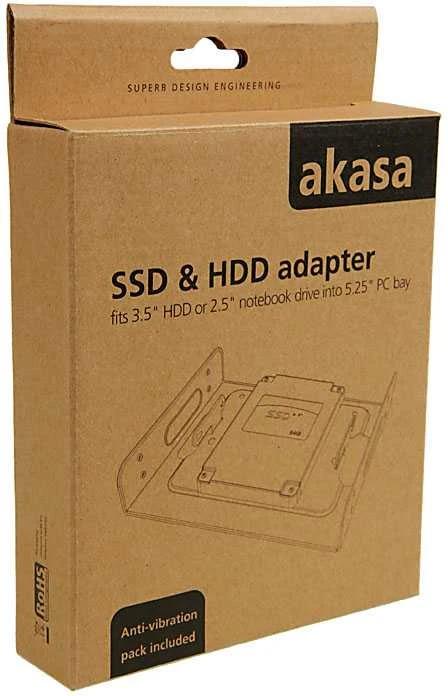 Akasa SSD/HDD Adapteris AK-HDA-01 – juodas
