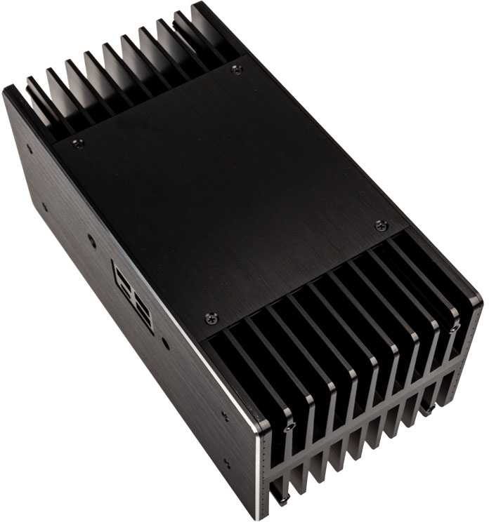 Akasa Turing ABX obudowa UCFF (AMD MiniPC), OEM – juoda