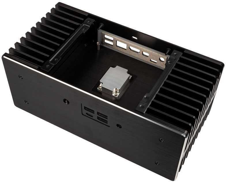 Akasa Turing ABX obudowa UCFF (AMD MiniPC), OEM – juoda