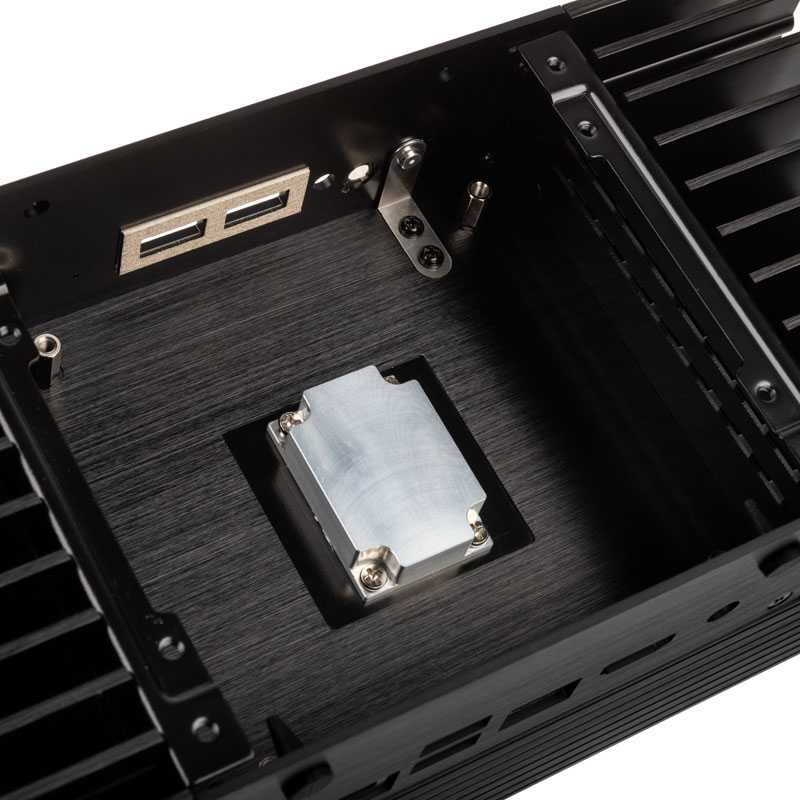 Akasa Turing Fanless obudowa UCFF (Intel NUC), OEM – juoda