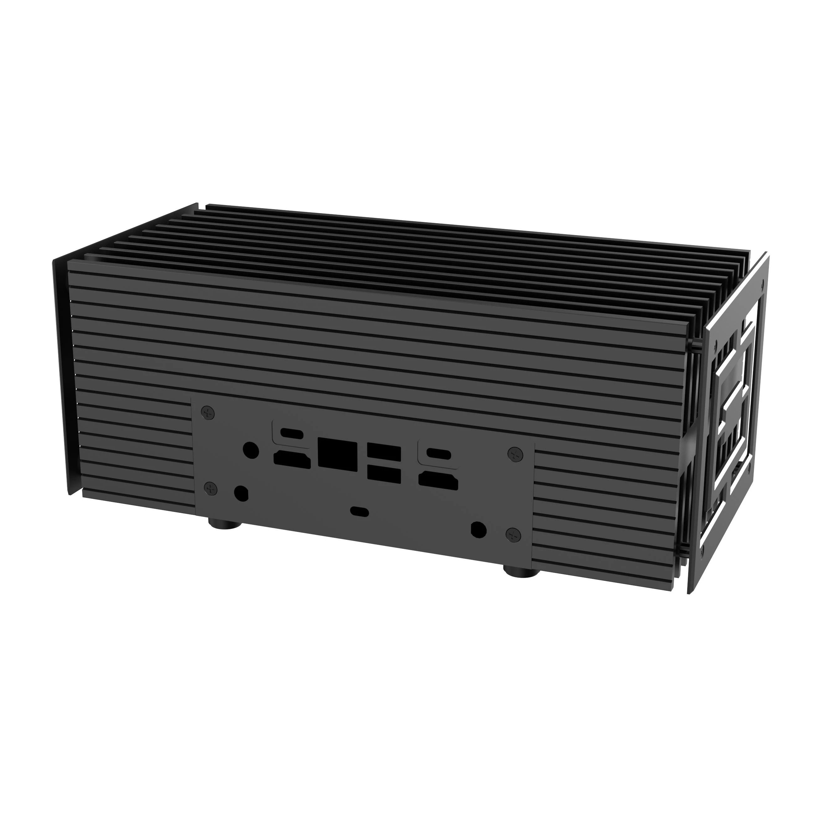 Akasa Turing Fanless obudowa UCFF (Intel NUC), OEM – juoda, LGA1700