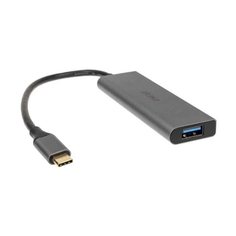 Akasa USB-C į USB-A adapteris su laidu