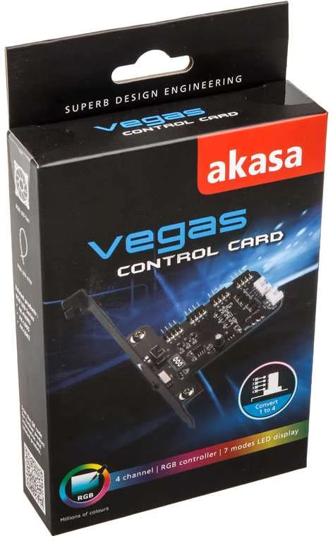 Akasa Vegas RGB valdiklis