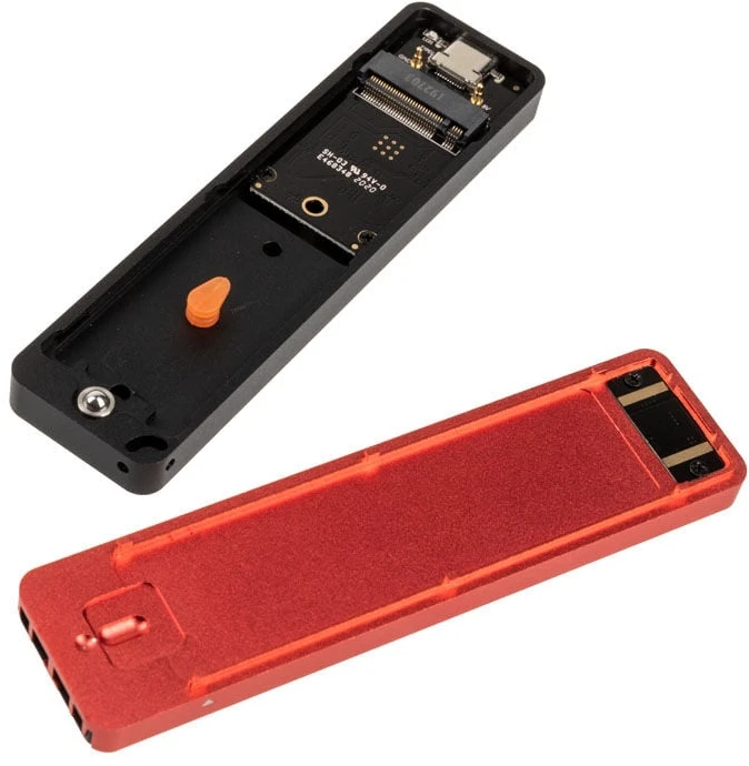 Akasa Vegas SSD Mate, M.2 SATA / NVMe SSD į USB3.2 Gen2