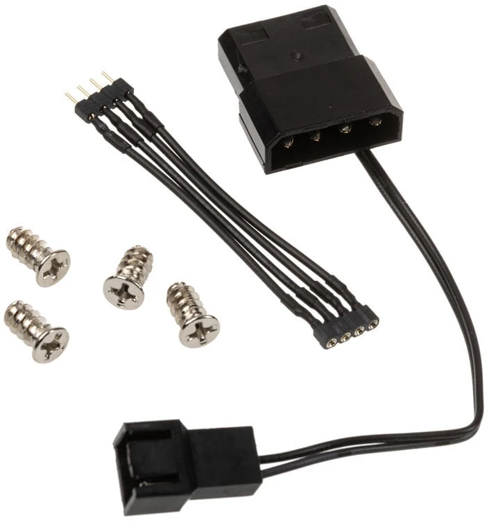 Akasa Vegas X7 LED fan, RGB – 120mm