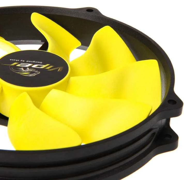 Akasa Viper R PWM – juoda geltona