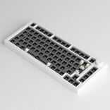 AKKO 5075B Via Barebone žaidimų klaviatūra, 75% - ANSI išdėstymas, Moon Baltas