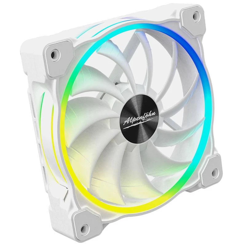 Alpenföhn Wing Boost 3 ARGB ventiliatorius su RGB žiedu