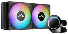 Alpenföhn AlpineFlow 240 AiO Wasserkühlung, ARGB - juodas, 240 mm