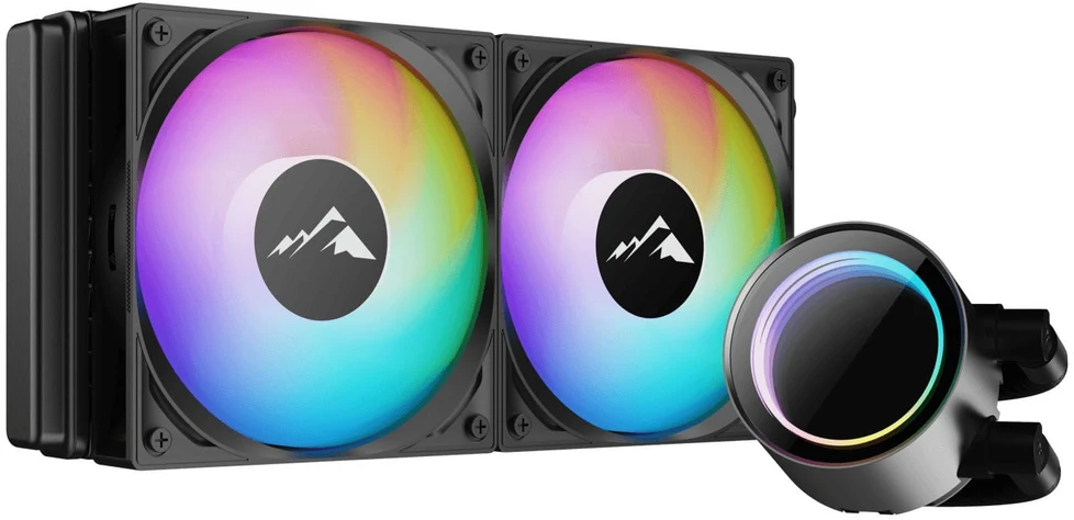 Alpenföhn AlpineFlow 240 AiO Vanduo Cooling, ARGB - juodas, 240 mm