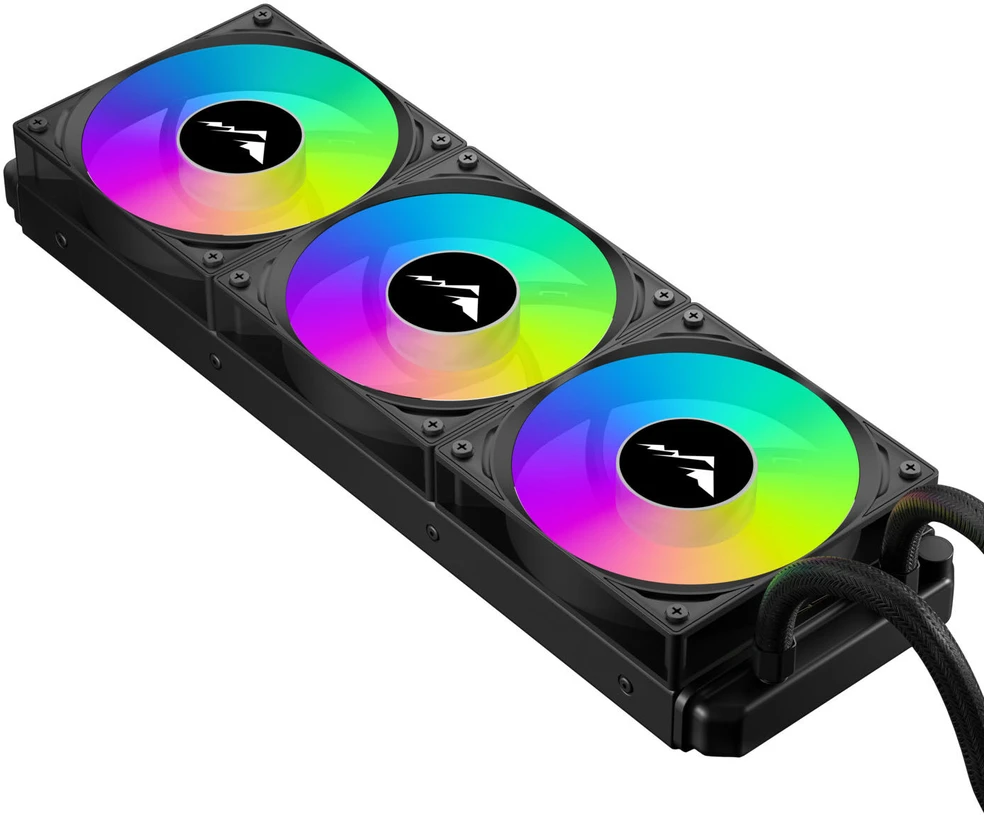 Alpenföhn AlpineFlow 360 AiO Vanduo Cooling, ARGB - juodas, 360 mm
