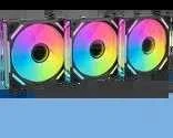Alpenföhn WingBoost 4 PWM Fan, RGB – 3-Pack, 120mm, juodas
