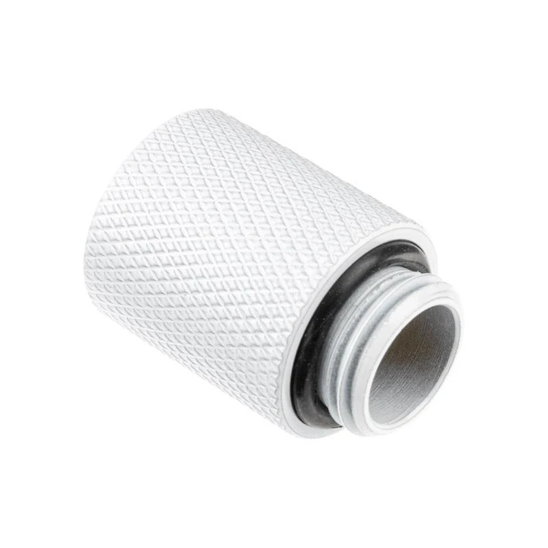 Alphacool Eiszapfen ilgintuvas 20 mm G1/4 moteriškas iki G1/4 vyriškas – baltas