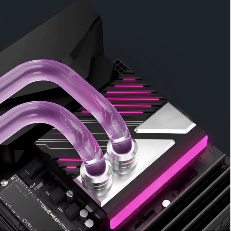 Alphacool Apex 1 CPU cooler, AM5 socket, ARGB – juodas
