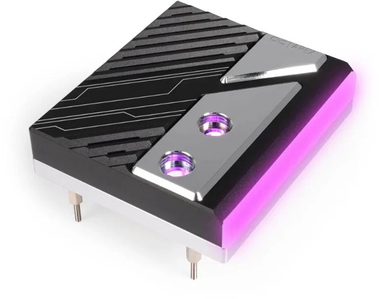 Alphacool Apex 1 CPU cooler, AM5 socket, ARGB – juodas
