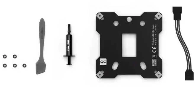 Alphacool Apex 1 CPU cooler, LGA 1700/1851 socket, ARGB – juodas