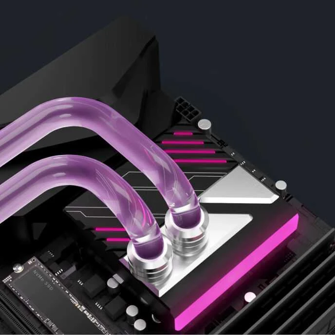Alphacool Apex 1 aušinimo blokas su ARGB apšvietimu