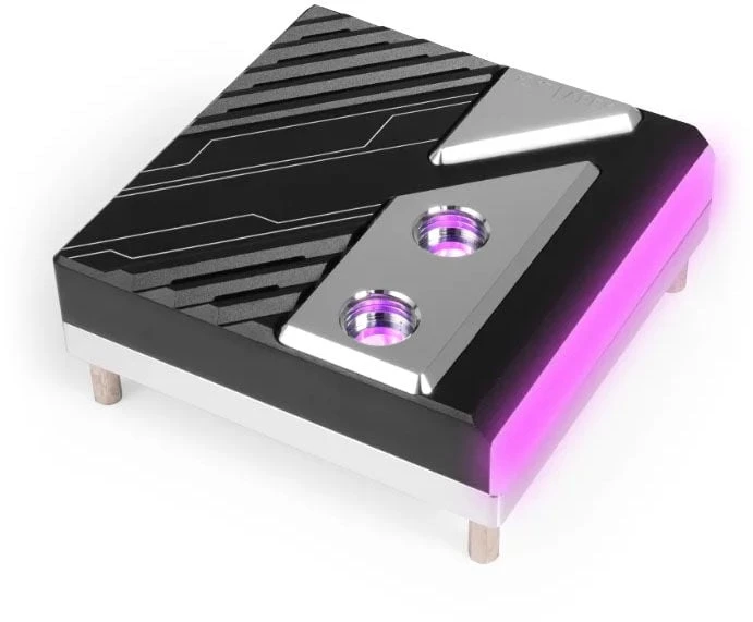 Alphacool Apex 1 CPU cooler, LGA 1700/1851 socket, ARGB – juodas
