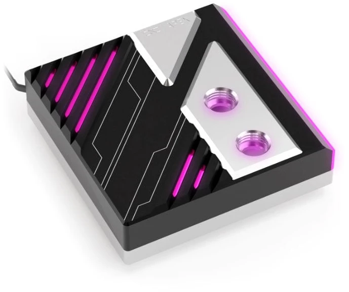 Alphacool Apex 1 CPU cooler, LGA 1700/1851 socket, ARGB – juodas