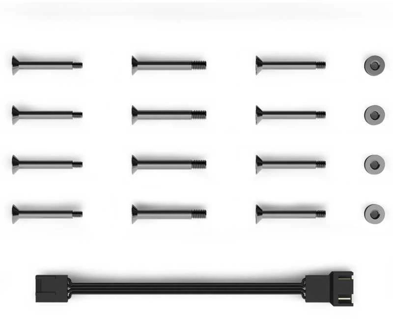 Alphacool Apex Stealth Metall korpuso ventiliatorius 120 mm, 2.000 U/min – baltos spalvos
