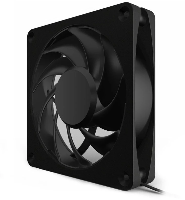 Alphacool Apex Stealth Metalinis korpuso ventiliatorius 120 mm, 2 000 aps./min. – juodos spalvos