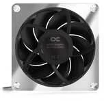 Alphacool Apex Stealth 120mm aušintuvas su chromuotu rėmeliu