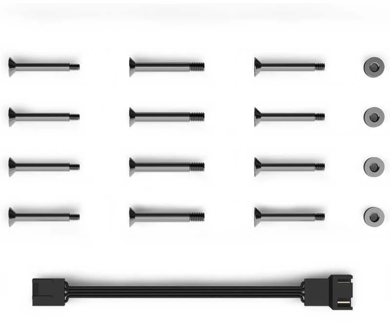 Alphacool Apex Stealth Metall Power korpuso ventiliatorius 120 mm, 3.000 U/min – chrome