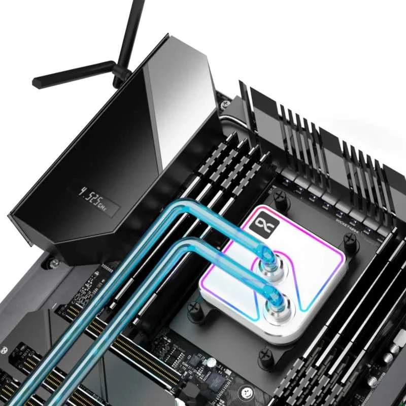 Alphacool Core 1 Aurora CPU Cooler, ARGB – baltas