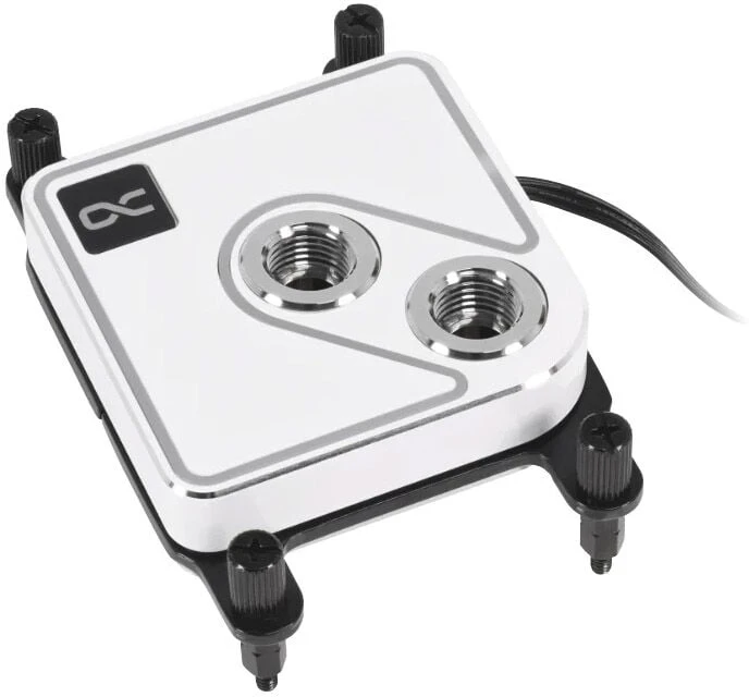 Alphacool Core 1 Aurora CPU Cooler, ARGB – baltas