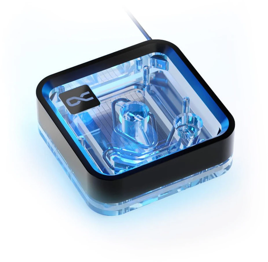Alphacool Core 1 Aurora LT procesoriaus aušintuvas, ARGB – Acryl