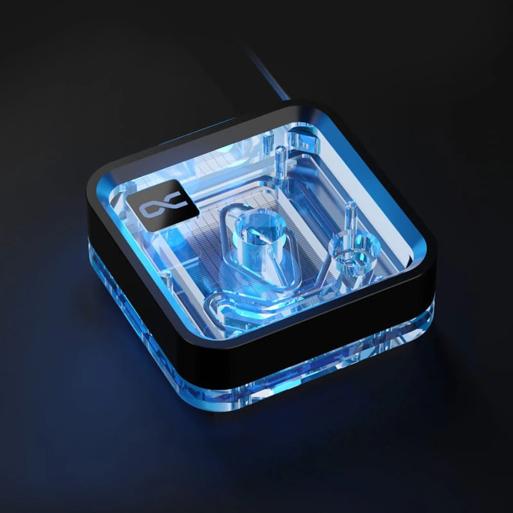 Alphacool Core 1 Aurora LT procesoriaus aušintuvas, ARGB – Acryl