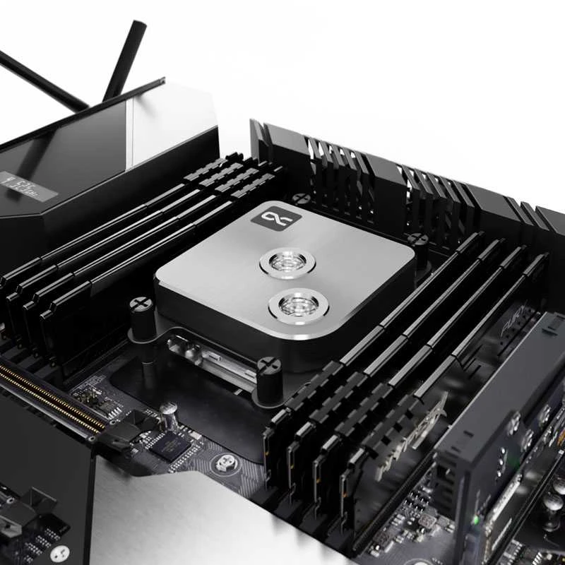 „Alphacool Core 1“ procesoriaus aušintuvas – Sidabrinis