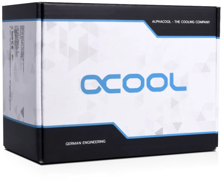 Alphacool „Core 100 Aurora ARGB“ rezervuaras su VPP pompa, akrilas, juodas