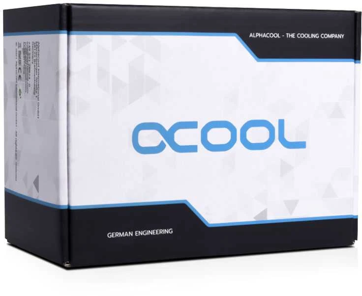 Alphacool „Core 100 Aurora ARGB“ rezervuaras su VPP pompa, akrilas, juodas