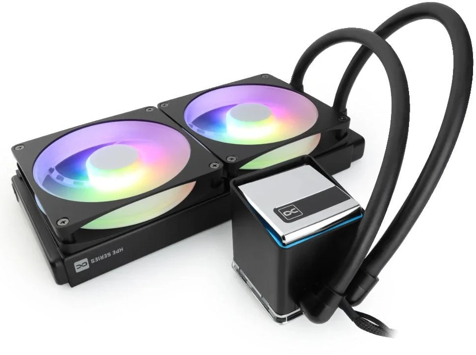 Alphacool Core 2 XT 280mm AiO Vanduo Cooling, ARGB, DC-LT 3 - juodas