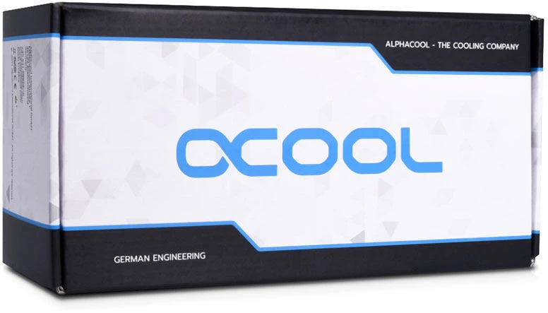 Alphacool Core 200 Aurora ARGB rezervuaras su VPP siurbliu, akrilinis – Juodas
