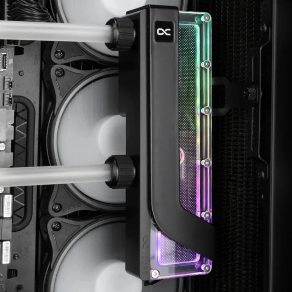 Alphacool Core DDCzero Flat 200 Reservoir with Pump - Acrylic