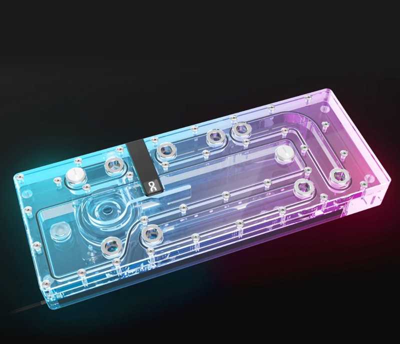 „Alphacool Core Distro Plate O11 Dynamic Evo/XL“ su „Apex VPP“ pompa