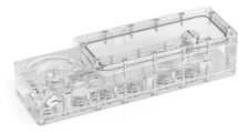 Alphacool Core Distroplate 240 XS skaidrus korpusas