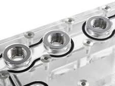 Alphacool Core Distroplate sriegių detalė