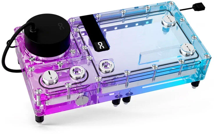 „Alphacool“ „Alphacool Core Flat Reservoir 240“ su VPP pompa – dešinysis