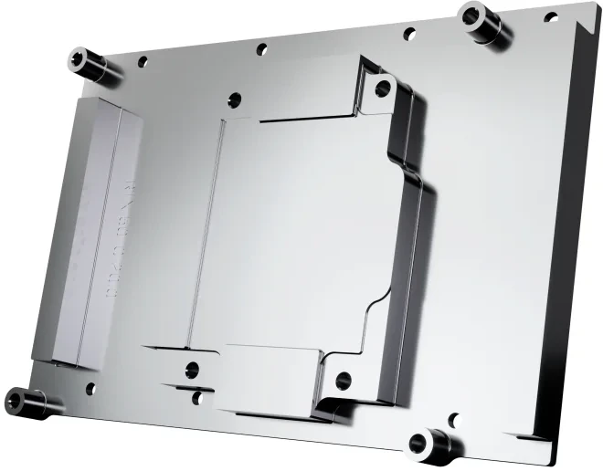 „Alphacool Core GeForce RTX 5080/5070 Ti Solid Core GPU Vanduo“ aušintuvas, ARGB, su galine plokšte · akrilas