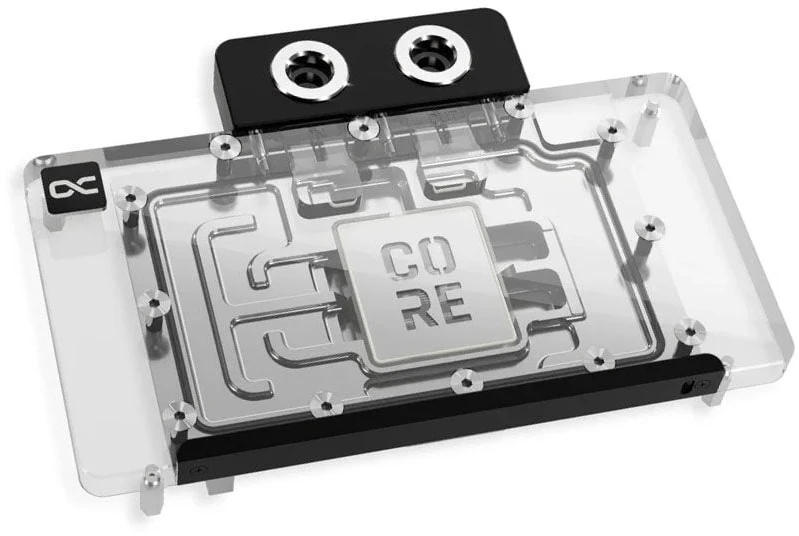 Alphacool Core GeForce RTX 5080 EPIC-X Blok wodny, Płyta tylna - Akryl juoda