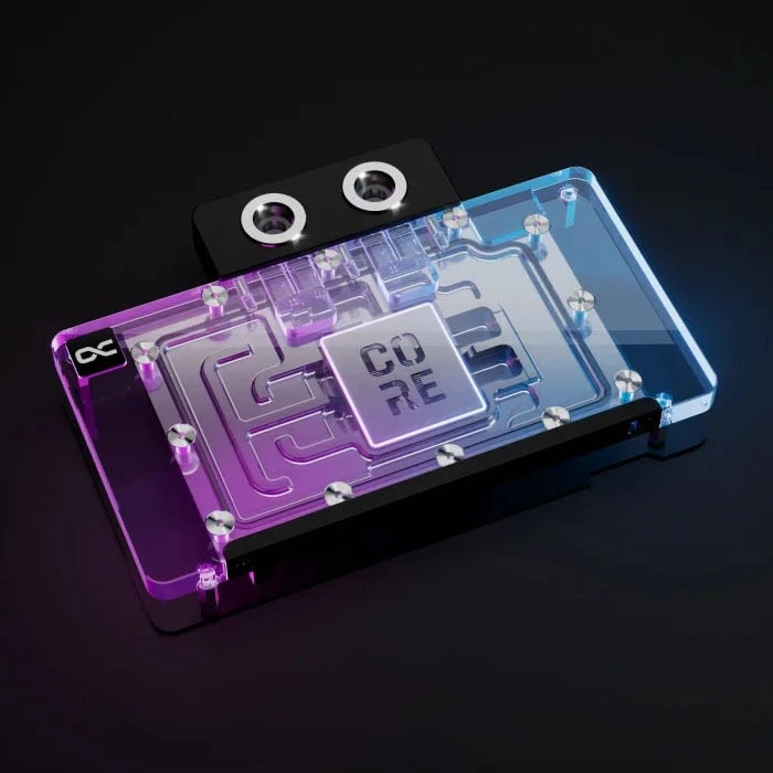 Alphacool Core GeForce RTX 5080 EPIC-X Blok wodny, Płyta tylna - Akryl juoda