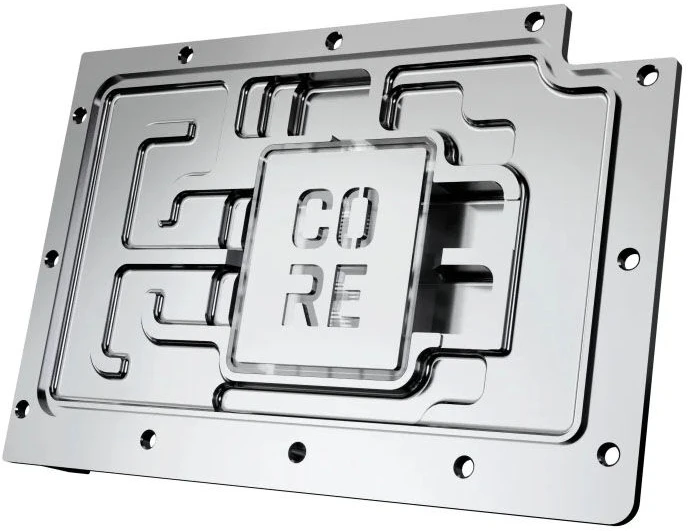 Alphacool Core GeForce RTX 5080 EPIC-X Blok wodny, Płyta tylna - Akryl juoda