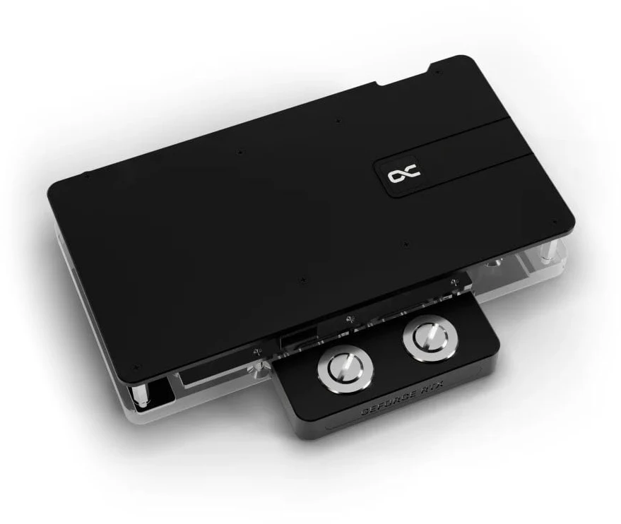 Alphacool Core GeForce RTX 5080 EPIC-X Blok wodny, Płyta tylna - Akryl juoda