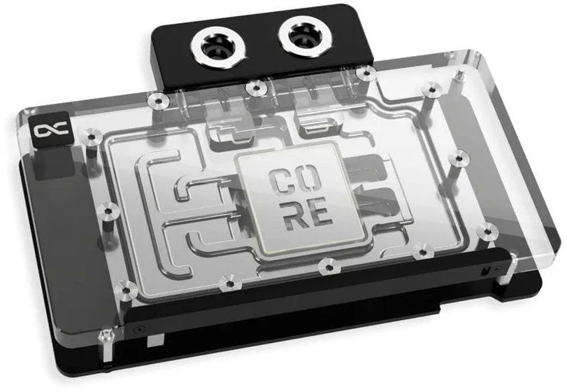 Alphacool Core GeForce RTX 5080 EPIC-X Blok wodny, Płyta tylna - Akryl juoda