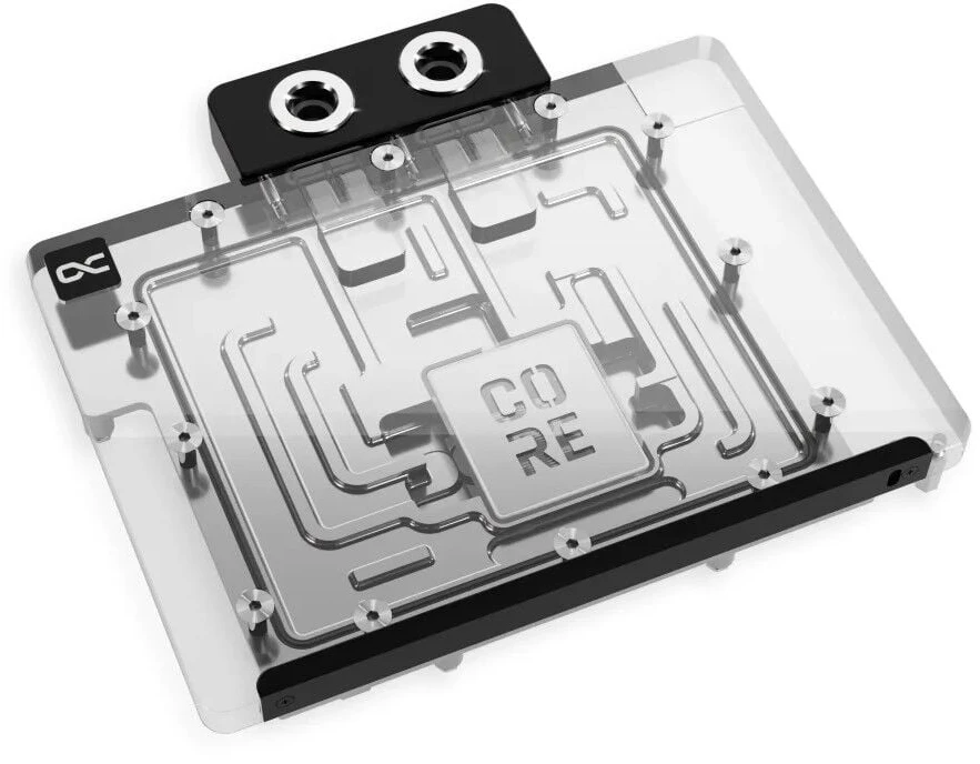 Alphacool Core GeForce RTX 5080 Vanguard/SUPRIM GPU Vanduo aušintuvas, ARGB, su galine plokšte · akrilas